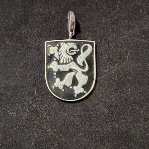 Thomas Sabo Silver Lion Shield Pendant